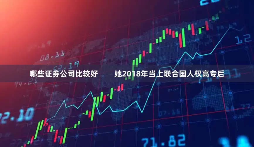 哪些证券公司比较好        她2018年当上联合国人权高专后