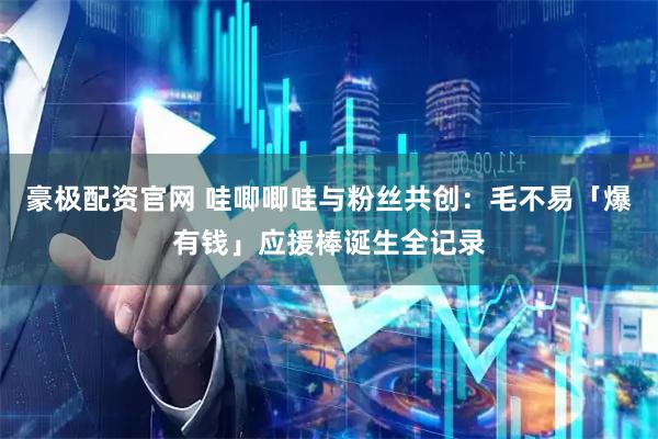 豪极配资官网 哇唧唧哇与粉丝共创：毛不易「爆有钱」应援棒诞生全记录