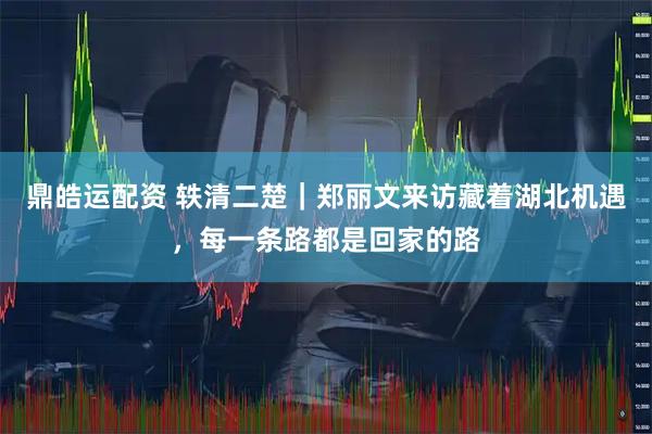 鼎皓运配资 轶清二楚｜郑丽文来访藏着湖北机遇，每一条路都是回家的路